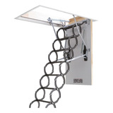 Escada Sótão Luxo Metal 60x90 Fakro Polônia Suporta 200kg 