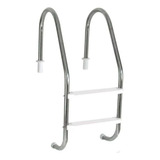 Escada Tradicional 1 1 2 Em Aço Inox 2 Degraus Sodramar