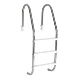 Escada Tradicional 1 1 2 Em Aço Inox 3 Degraus Sodramar