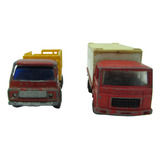 Escala 1 64 Matchbox Conjunto Dois Caminhões Jorgetrens