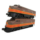 Escala O 1 43 Lionel Locomotiva F3 Illinois Usada Jorgetrens