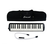 Escaleta Concert Preta 37 Teclas Com Bag