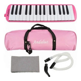 Escaleta Concert Strinberg 32 Teclas Melodica Dolphin Rosa
