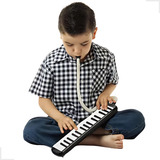 Escaleta Melodica Bocal Curto Bocal Longo De Sopro 32 Teclas