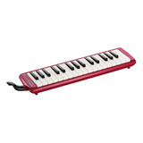 Escaleta Melodica Hohner Student 32 Teclas Vermelho Estojo