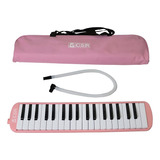 Escaleta Piânica Csr 37 Sb Teclas Color Bag Bocal Mangueira