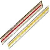 Escalímetro 30 Cm Triangular Kit- Régua Técnica Para Desenho- Engenharia- Arquitetura- 6 Escalas- Plástico Resistente- Material Escolar Profissional- 176252