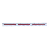 Escalímetro Novo Triangul 30cm Trident 7830 5 Profissional