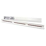 Escalímetro Triangular- Trident- 7830-1- Branco- 30 Cm
