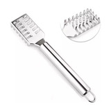 Escamador Limpador De Escamas Inox Remove Escamas Do Peixe
