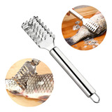 Escamador Removedor Tira Escama De Peixe Inox Profissional