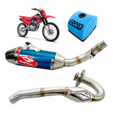 Escapamento Completo Belparts Crf 250f Bhp Inox Short
