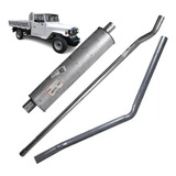 Escapamento Completo Toyota Bandeirante 1962 A 1989 Kit