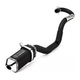 Escapamento Crf 230 Trilha Fortuna Mini Tri Preto