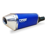 Escapamento Dore Curva Inox Cg 160 Titan 2025 Azul