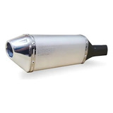 Escapamento Dore Curva Inox Cg 160 Titan Ano 2025 Prata