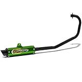 Escapamento Esportivo Competition Honda Titan 125 Esd 2000 A 2004 Verde Neon