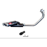 Escapamento Esportivo Disarsz Cb 300f Twister Curva Inox