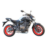 Escapamento Esportivo Full Mt 07 Yamaha Coletor 2x1 Aço Inox