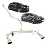 Escapamento Esportivo Mercedes A200 A250 Catback 1mes Club