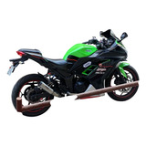 Escapamento Esportivo Ninja 300 Gp Carbono Inox Kawasaki