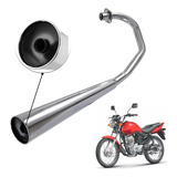 Escapamento Estralador Mini Gp Fan 125 2009 A 2013 Ks Es