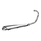 Escapamento Fan 125 2009 2019 Modelo Turuna C Protetor