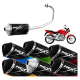 Escapamento Modelo Next Moto Cbx 250 Twister Ano 2001 A 2008