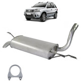 Escapamento Silencioso Traseiro Ecosport 2 0 16v 2009 2010