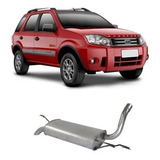 Escapamento Silencioso Traseiro Ecosport 2 0 4x4 2004 A 2012