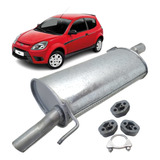Escapamento Silencioso Traseiro Ford Ka 1 0 2008 2009 A 2014