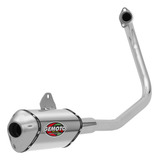 Escapamento Trioval Racing 3 Cbx 250 Twister 2003 A 2008 Nfe