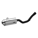 Escapamento Xre 300 F1 Mini Tri Fortuna Moto Honda Preto