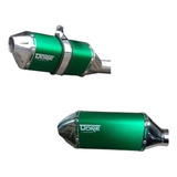 Escape Dore Curva Inox Cg 150 Titan Ks es 08 Verde