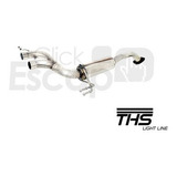 Escape Em Inox Rear Section Para Hyundai Veloster 2012 Em Diante