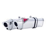 Escape Ponteira Coyote Trs 2 Way Alumínio par Xt 660 R