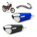 Escape Ponteira Dore Curva Cg 125 Varias Cores