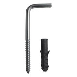 Escápula Parafuso Em L Com Bucha 10mm 4 8x60mm Zinc 50pç