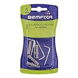 Escapula Zincada Com Bucha Cartela Bemfixa 3 0x50