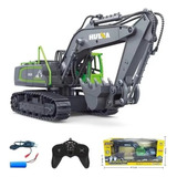 Escavadeira 9 Ch Huina 1558 1 18 Controle Remoto Full