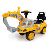 Escavadeira Infantil Trator Brinquedo Mini Veículo Carrinho