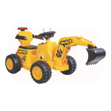 Escavadeira Trator Elétrico 6v Com Pá Articulada