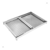 Escorredor Copos Inox 70x50cm Escorrer Salgados Pastel