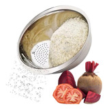Escorredor De Arroz De Aço Inox 26cm