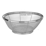 Escorredor De Arroz Inox Macarrão Peneira De Cozinha 18x9cm