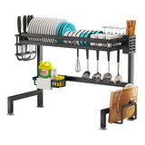 Escorredor De Louça Cozinha 65cm Rack Aço Inoxidável Pia