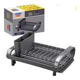 Escorredor De Louça Inox C Bandeja Extensível Tramontina