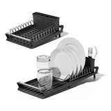 Escorredor De Louça Inox Pratos Bandeja Retrátil Compacto