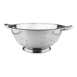 Escorredor De Massas Macarrão Aço Inox Attuale Grande 30cm