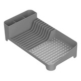 Escorredor De Pratos Louça Plástico Compacto Trium Ou Cores